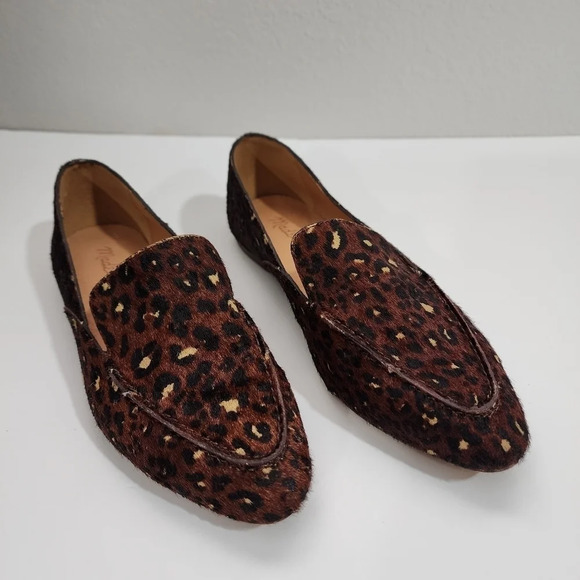 Madewell Frances Skimmer in Painted Leopard Calf Hair - Picture 2 of 4